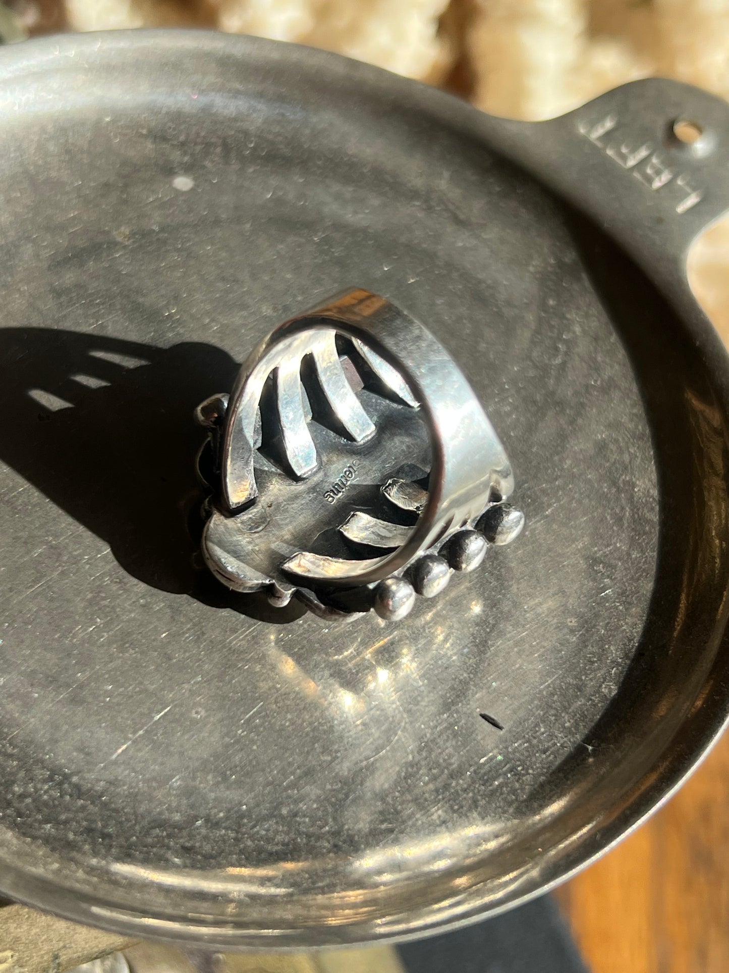 Sleeping Beauty Turquoise Sterling Silver Ring