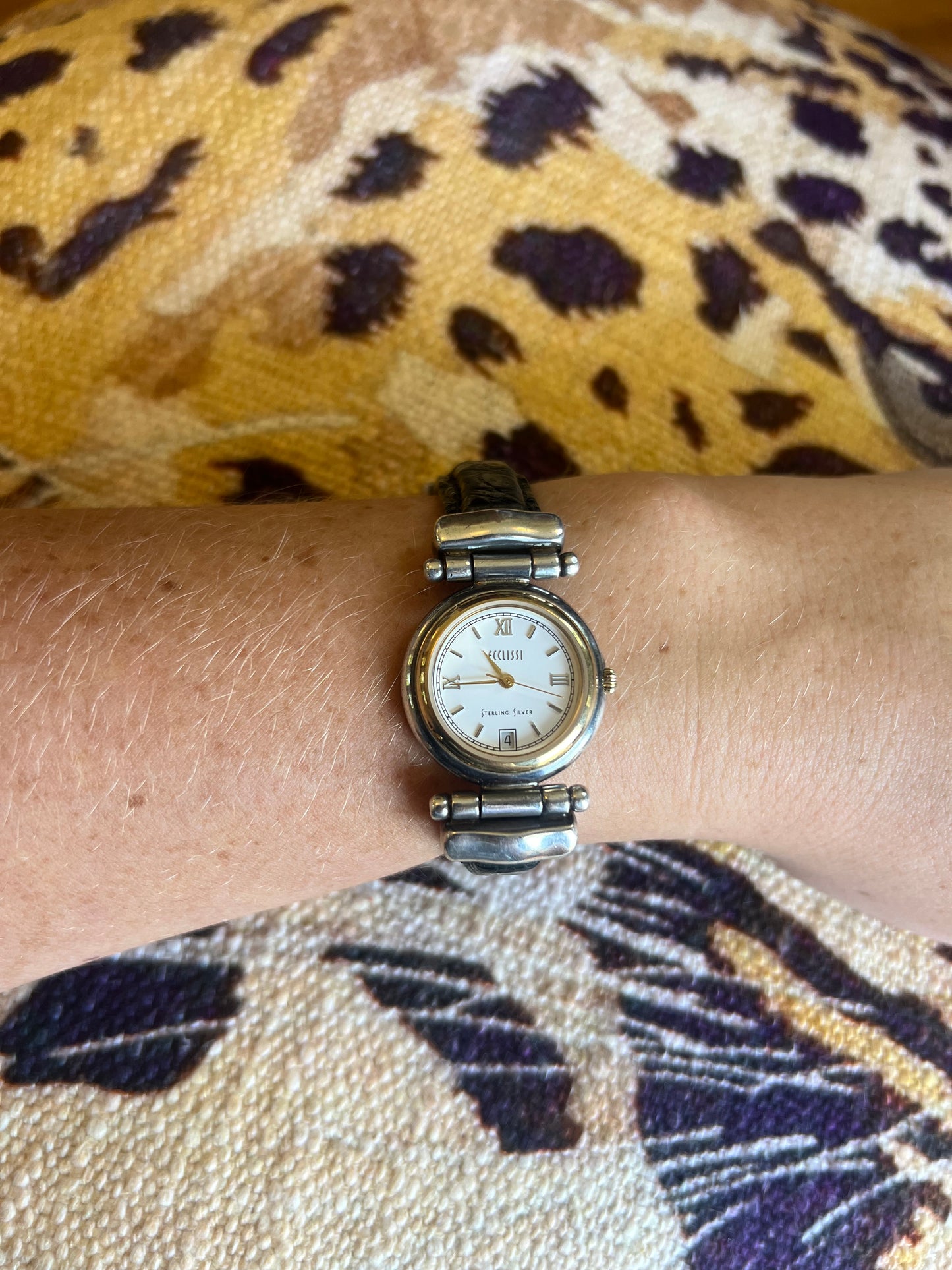 Vintage Sterling Silver Ecclissi Watch