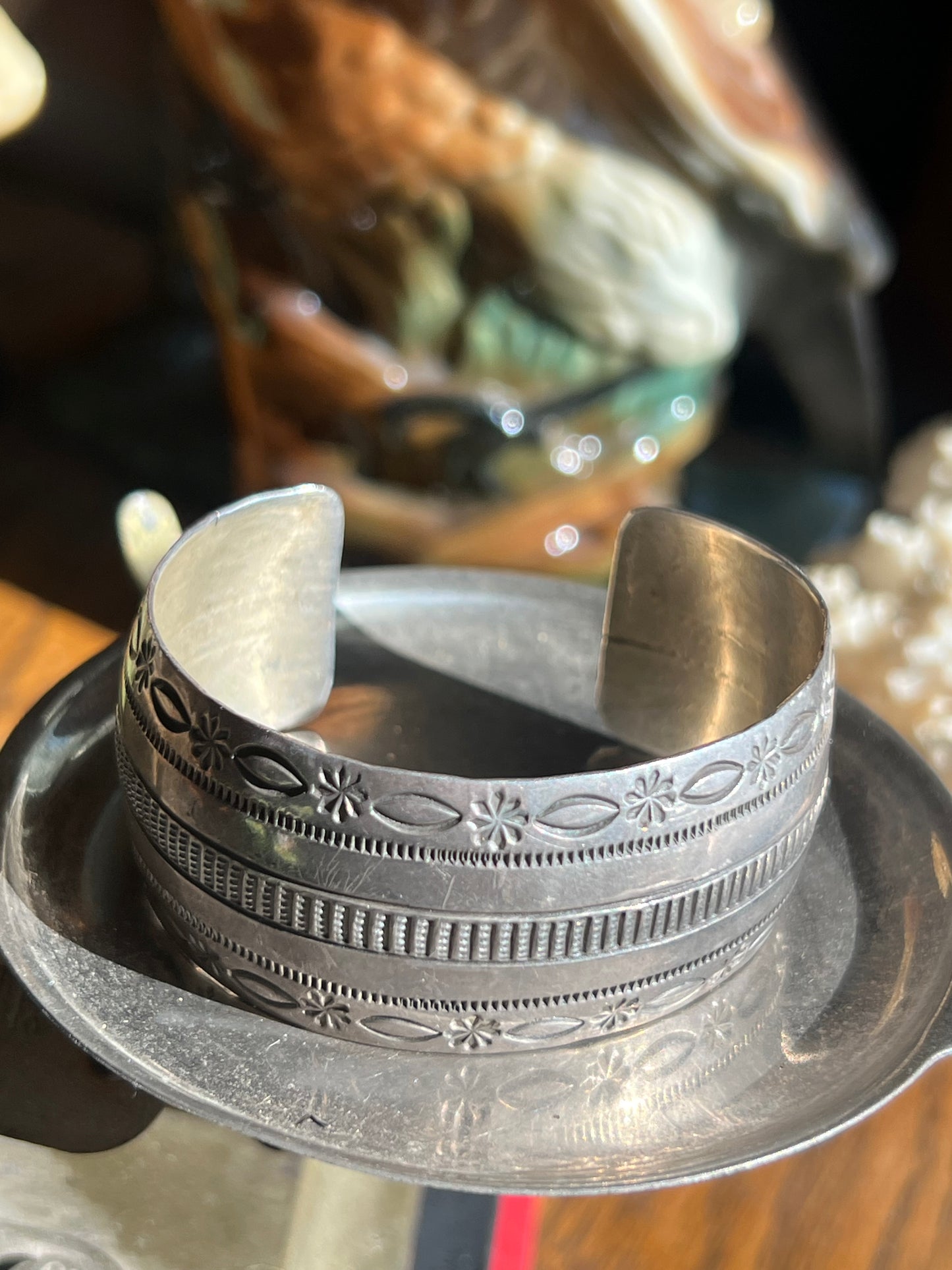 Pawn Sterling Silver Cuff
