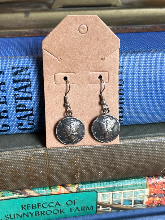 Coin Drop Earrings