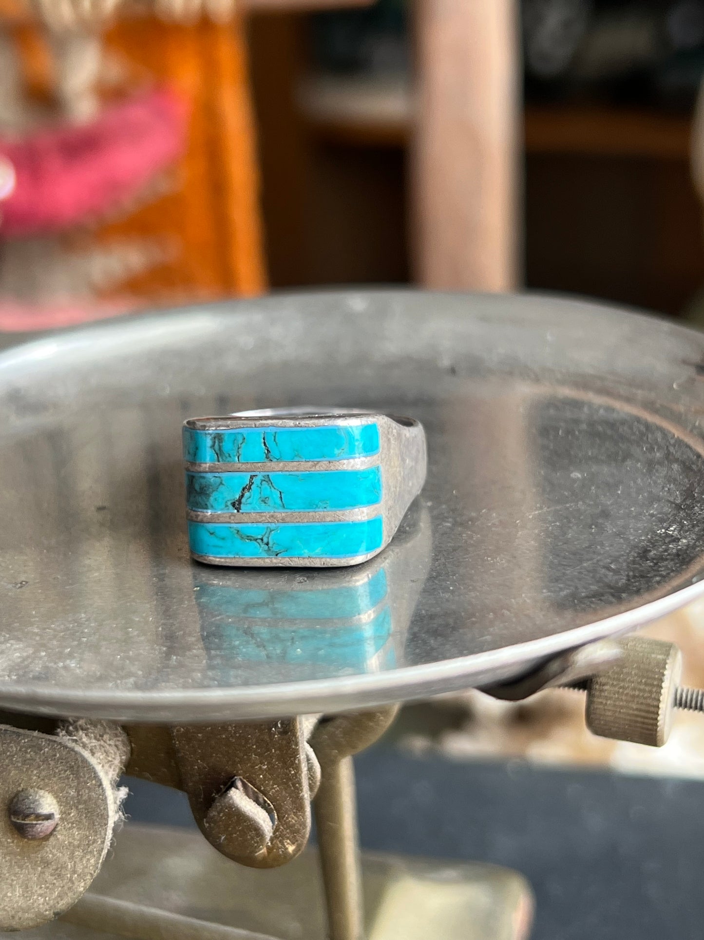 Turquoise Inlay Ring