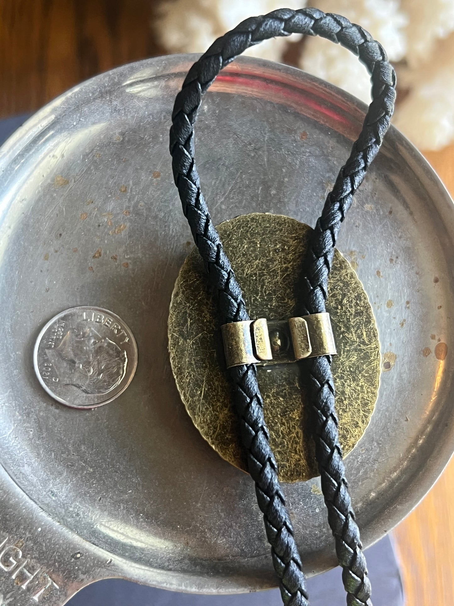 Cowboy Scene Bolo Tie