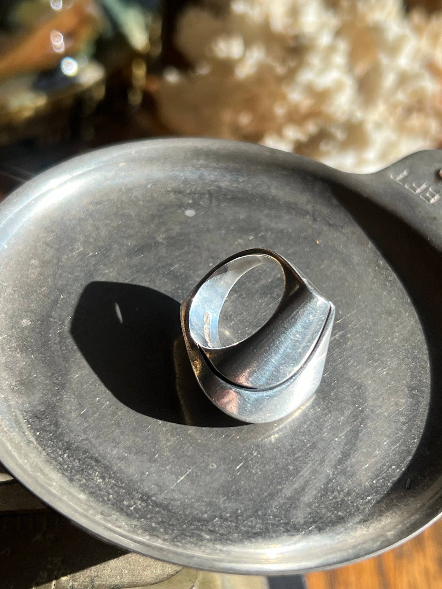 Sterling Silver Unique Shape Ring
