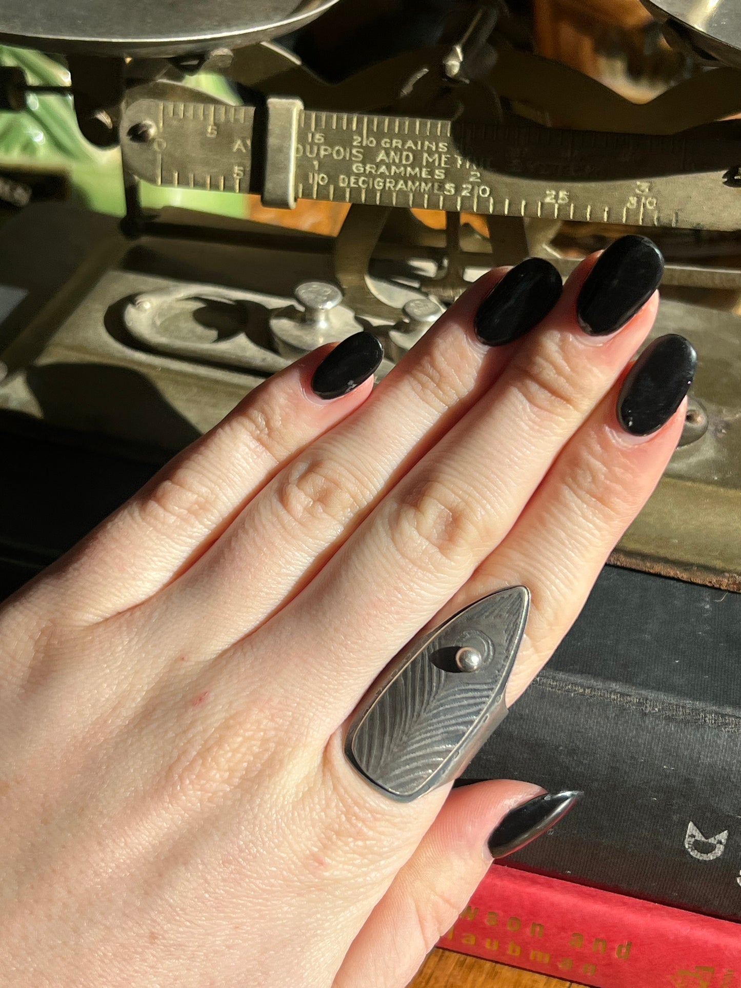 “TROOP” Silver Unique Ring