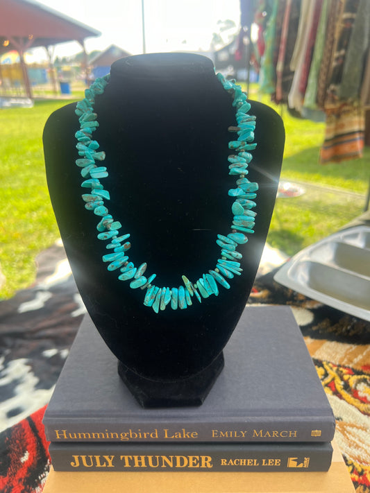 Heishi Turquoise Necklace