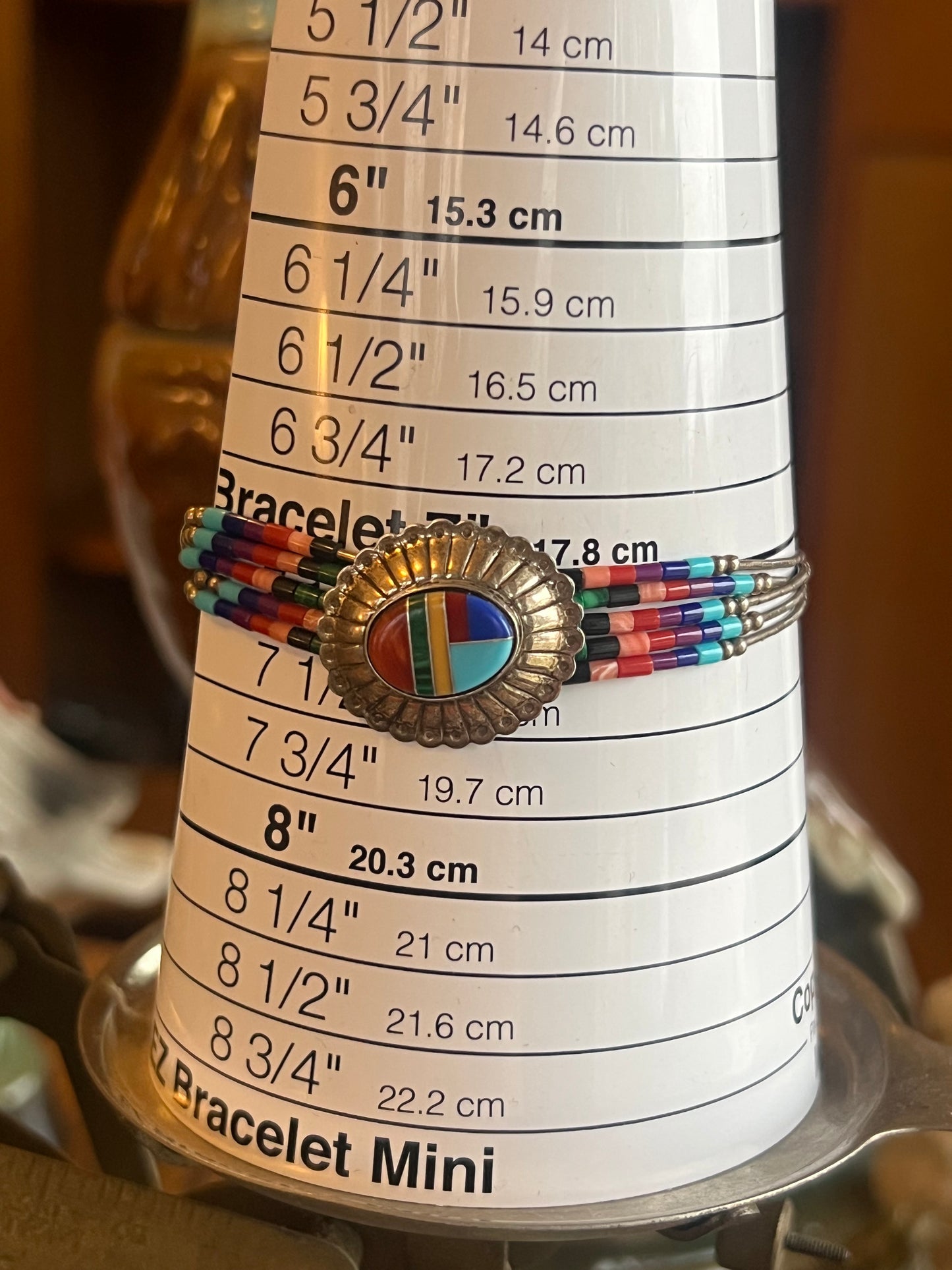 Multi Color Beaded Bracelet