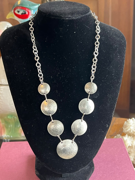 1990 Guatemalan Coin Necklace