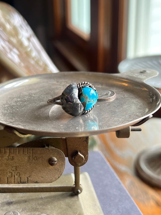 Vintage Kingman Turquoise Ring
