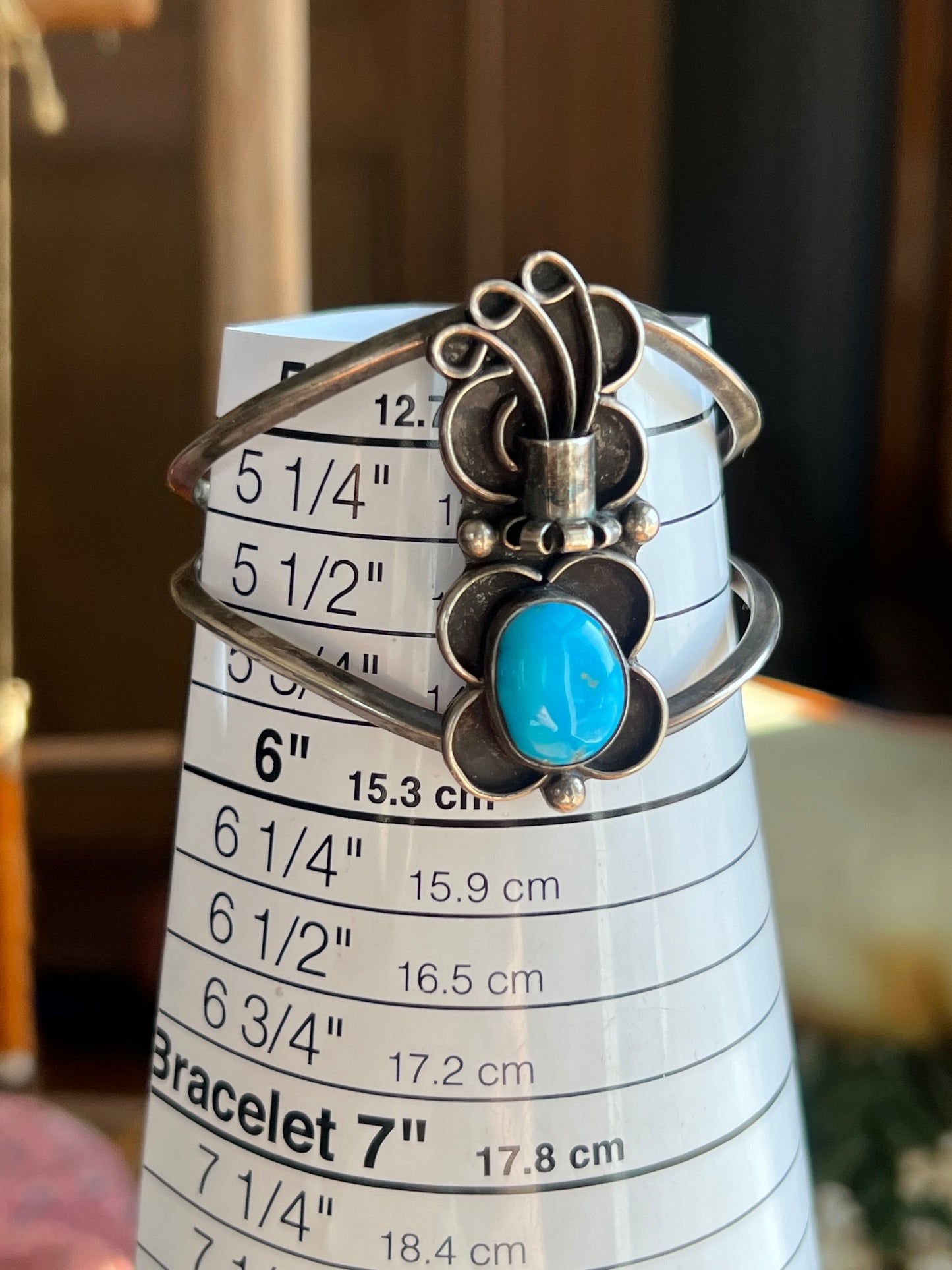 Blue Ridge Turquoise Cuff