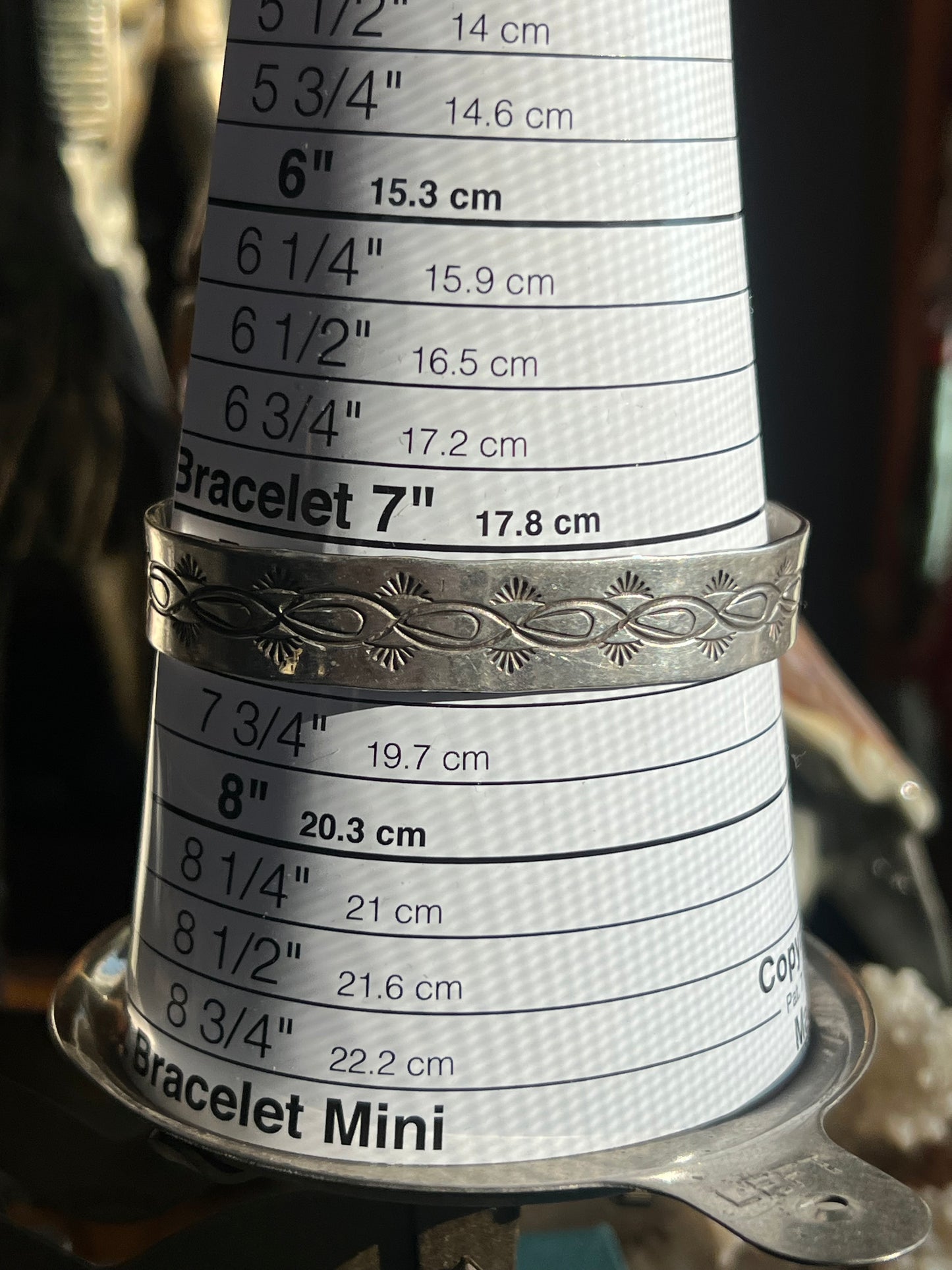 “Sarah” Sterling Silver Cuff