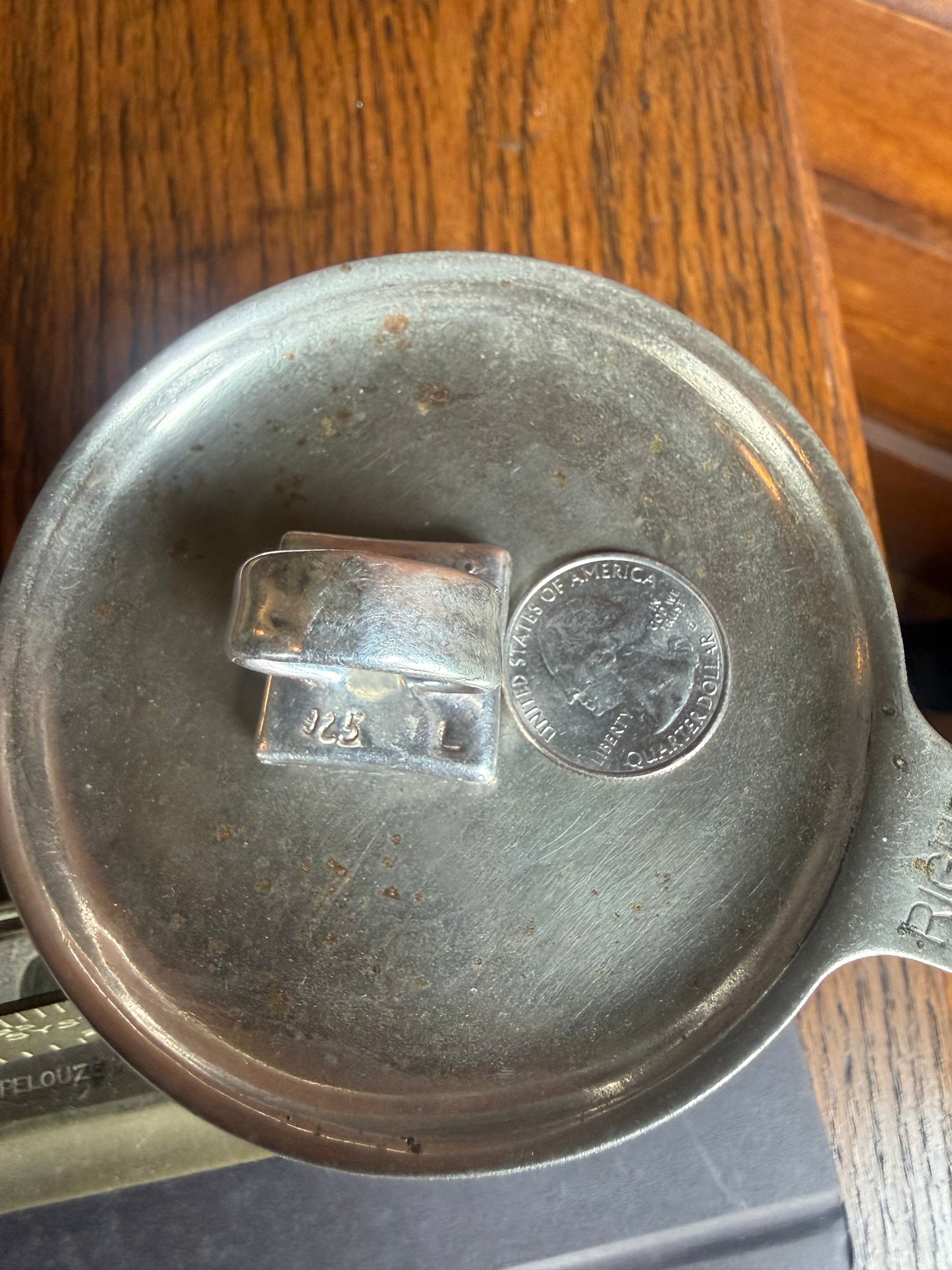Sterling Silver Square Ring
